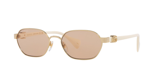 משקפי שמש של גוצ'י זהב-ורוד | GUCCI GG1593S Gold-Pink