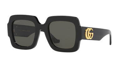 משקפי שמש של גוצ'י שחור-אפור | GUCCI GG1547S Black-Grey