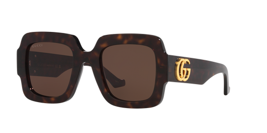 משקפי שמש של גוצ'י צב-חום | GUCCI GG1547S Tortoise-Brown
