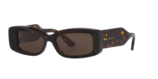 Gucci Tortoise-Brown Sunglasses | GUCCI GG1528S Tortoise-Brown