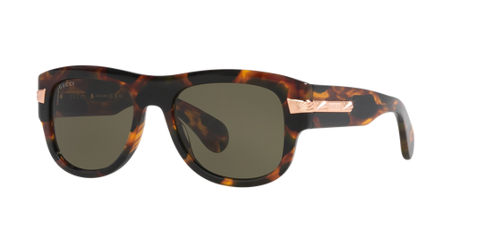 Gucci Tortoise-Green Sunglasses | GUCCI GG1517S Tortoise-Green