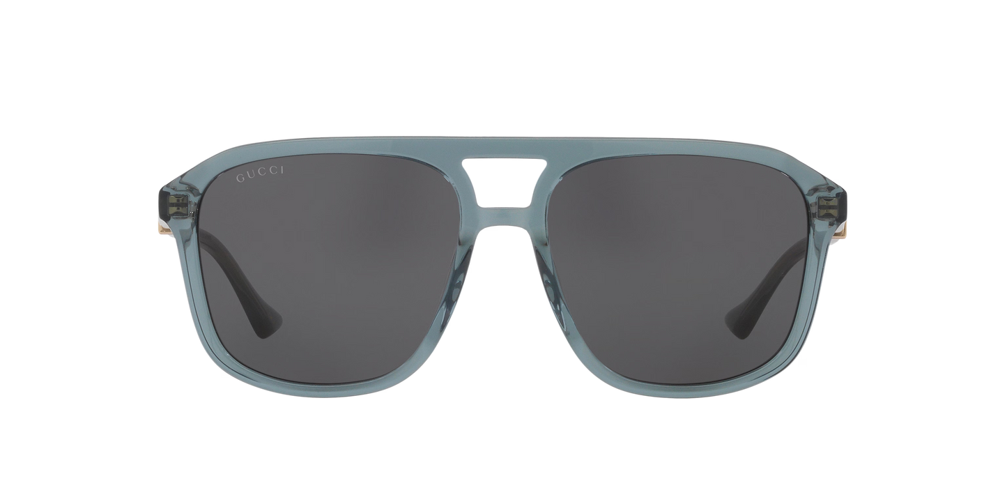 משקפי שמש של גוצ'י ירוק-אפור | GUCCI GG1494S Green-Grey