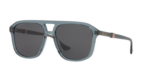 משקפי שמש של גוצ'י ירוק-אפור | GUCCI GG1494S Green-Grey