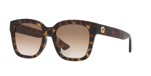 משקפי שמש של גוצ'י צב-חום | GUCCI GG1338SK Tortoise-Brown