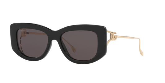 משקפי שמש של גוצ'י שחור-אפור | GUCCI GG1566S Black-Grey