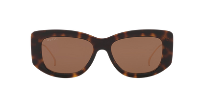 Gucci Tortoise-Brown Sunglasses | GUCCI GG1566S Tortoise-Brown