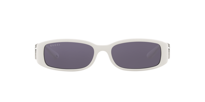 משקפי שמש של גוצ'י לבן-אפור | GUCCI GG1661S White-Grey