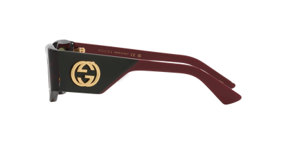 Gucci Tortoise-Green Sunglasses | GUCCI GG1664S Tortoise-Green