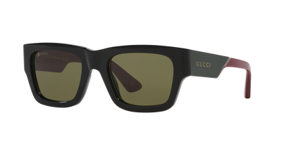 Gucci Sunglasses Black-Green | GUCCI GG1668S Black-Green