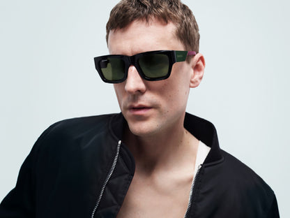 Gucci Sunglasses Black-Green | GUCCI GG1668S Black-Green
