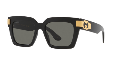 משקפי שמש של גוצ'י שחור-אפור | GUCCI GG1689S Black-Grey