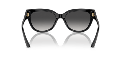 משקפי שמש ג'ימי צ'ו שחור-אפור כהה | JIMMY CHOO JC5018U Black-Dark Grey