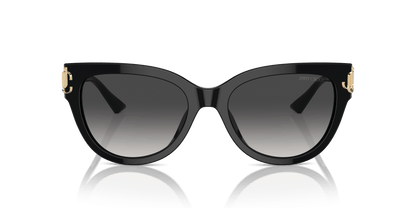 משקפי שמש ג'ימי צ'ו שחור-אפור כהה | JIMMY CHOO JC5018U Black-Dark Grey