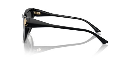 משקפי שמש ג'ימי צ'ו שחור-אפור כהה | JIMMY CHOO JC5018U Black-Dark Grey