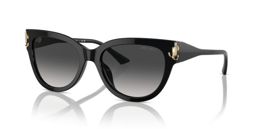 משקפי שמש ג'ימי צ'ו שחור-אפור כהה | JIMMY CHOO JC5018U Black-Dark Grey