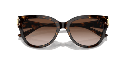 משקפי שמש ג'ימי צ'ו בצבע חום הוואנה | JIMMY CHOO JC5018U Havana-Gradient Brown