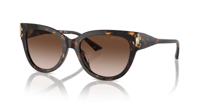משקפי שמש ג'ימי צ'ו בצבע חום הוואנה | JIMMY CHOO JC5018U Havana-Gradient Brown