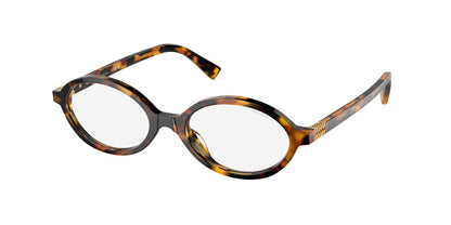 משקפי שמש מיו מיו הוואנה-כחול שקוף | MIU MIU MU 04ZS Havana-Blue Transparent