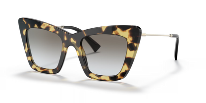 משקפי שמש מיו מיו חום-אפור | MIU MIU MU 01WS Brown-Grey