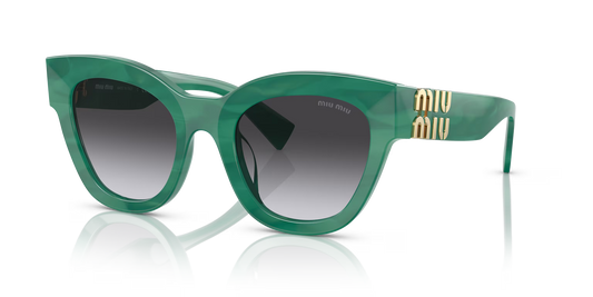 משקפי שמש מיו מיו ירוק-אפור | MIU MIU MU 01YS Green-Grey