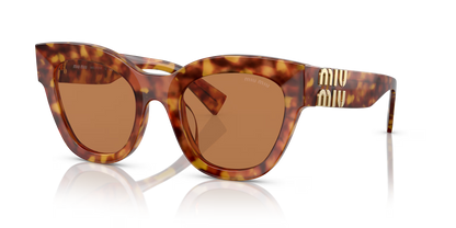 משקפי שמש מיו מיו צב-חום | MIU MIU MU 01YS Tortoise-Brown