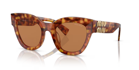 משקפי שמש מיו מיו צב-חום | MIU MIU MU 01YS Tortoise-Brown