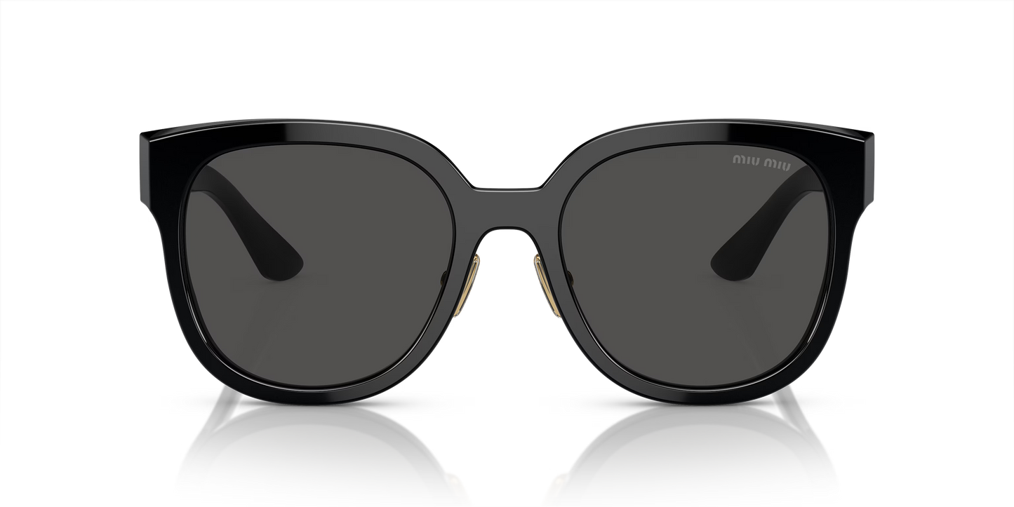 משקפי שמש מיו מיו שחור-אפור | MIU MIU MU 01ZS Black-Grey