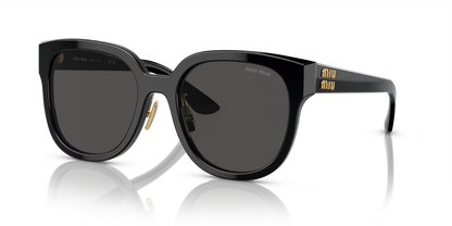 משקפי שמש מיו מיו שחור-אפור | MIU MIU MU 01ZS Black-Grey