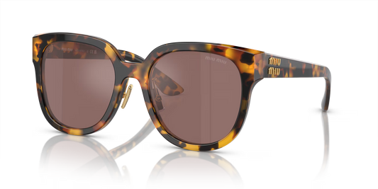 משקפי שמש מיו מיו צב-חום | MIU MIU MU 01ZS Tortoise-Brown