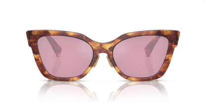 משקפי שמש מיו מיו חום-אדום | MIU MIU MU 02ZS Brown-Red
