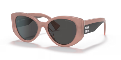 משקפי שמש מיו מיו ורוד-אפור | MIU MIU MU 03WS Pink-Grey