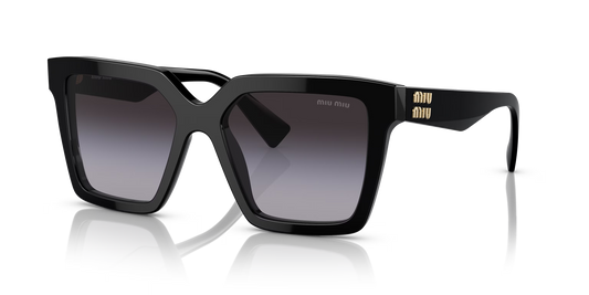 משקפי שמש מיו מיו שחור-אפור | MIU MIU MU 03YS Black-Grey