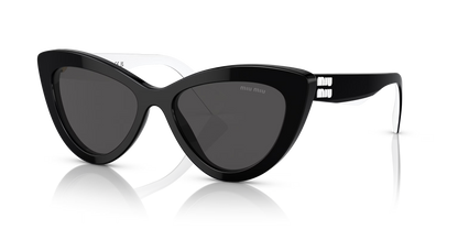 משקפי שמש מיו מיו שחור-אפור | MIU MIU MU 04YS Black-Grey