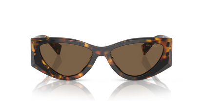 משקפי שמש מיו מיו צב-חום | MIU MIU MU 06YS Tortoise-Brown