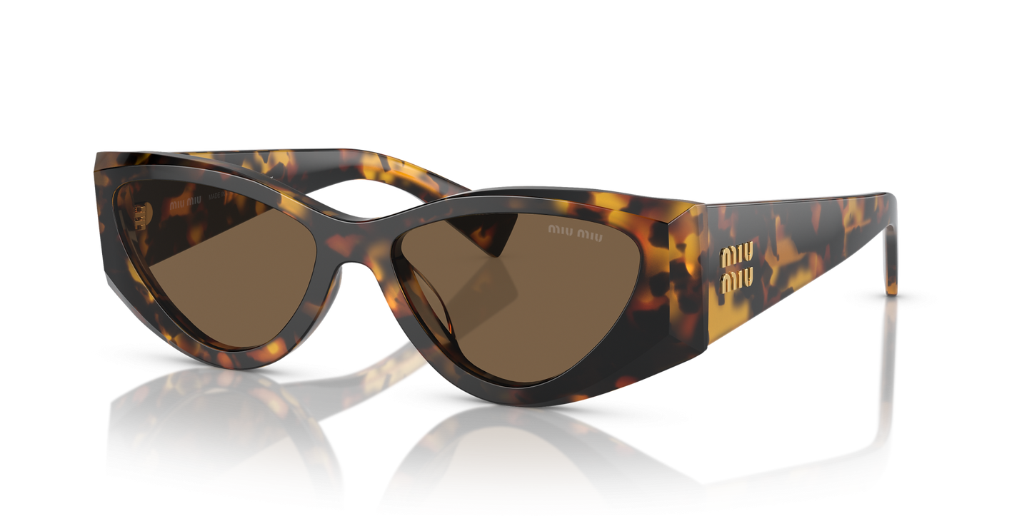 משקפי שמש מיו מיו צב-חום | MIU MIU MU 06YS Tortoise-Brown