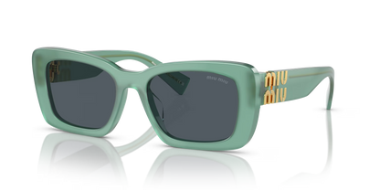 משקפי שמש מיו מיו ירוק-אפור | MIU MIU MU 07YS Green-Grey