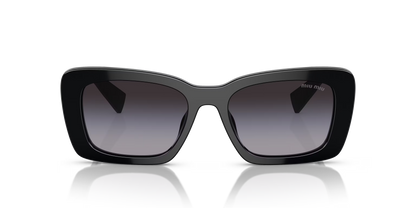 משקפי שמש מיו מיו שחור-אפור | MIU MIU MU 07YS Black-Grey