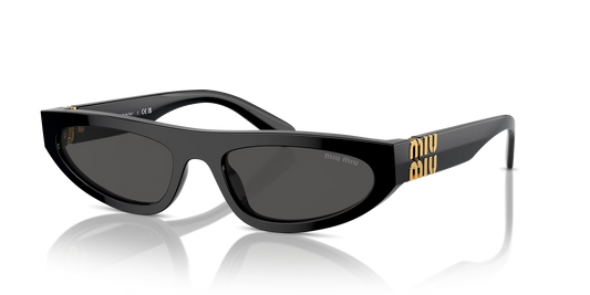 משקפי שמש מיו מיו שחור-אפור | MIU MIU MU 07ZS Black-Grey