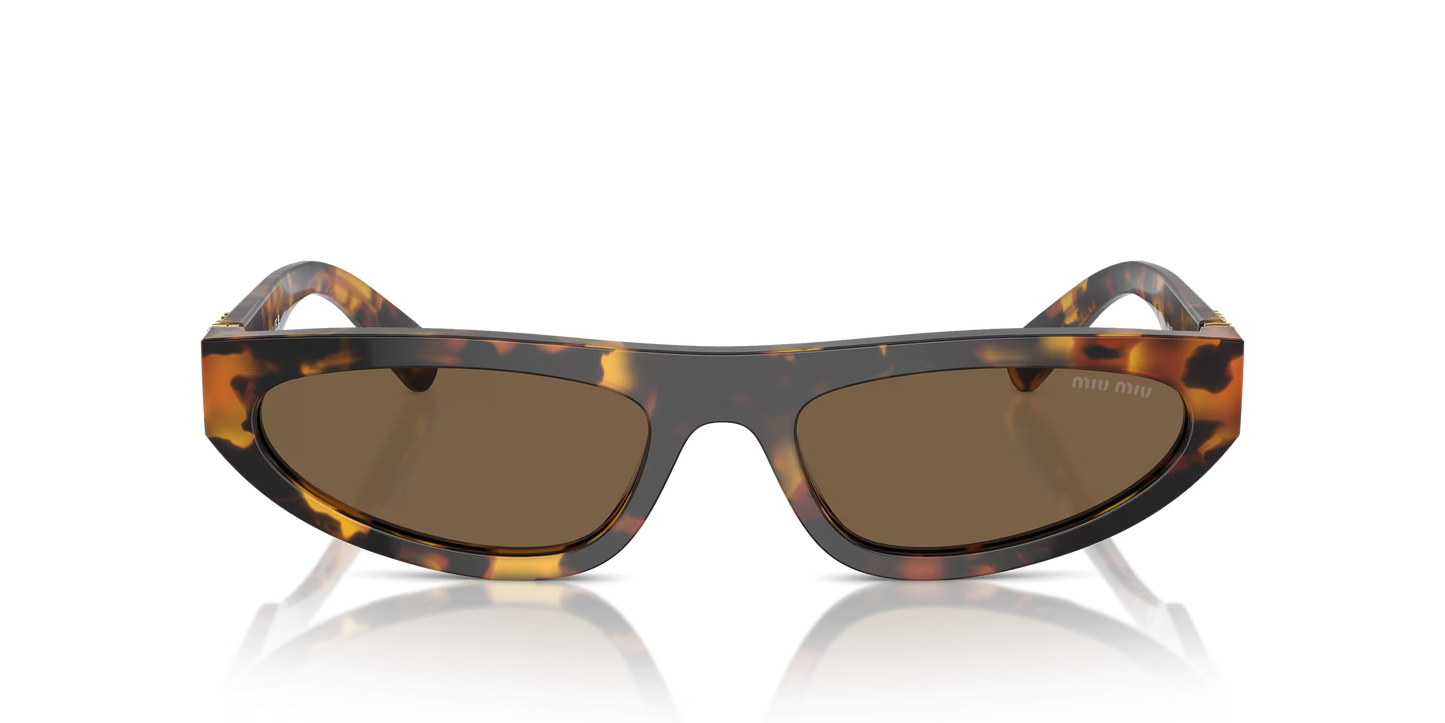 משקפי שמש מיו מיו צב-חום | MIU MIU MU 07ZS Tortoise-Brown
