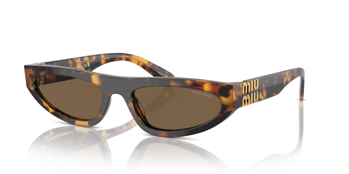 משקפי שמש מיו מיו צב-חום | MIU MIU MU 07ZS Tortoise-Brown