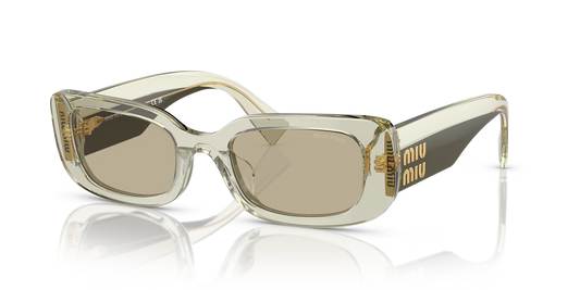 משקפי שמש מיו מיו בז'-חום | MIU MIU MU 08YS Beige-Brown