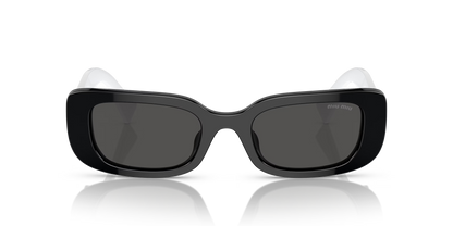 משקפי שמש מיו מיו שחור-אפור | MIU MIU MU 08YS Black-Grey