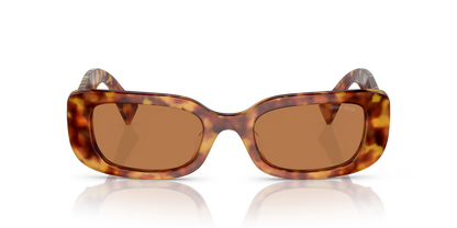 משקפי שמש מיו מיו צב-חום | MIU MIU MU 08YS Tortoise-Brown