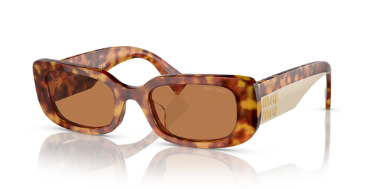משקפי שמש מיו מיו צב-חום | MIU MIU MU 08YS Tortoise-Brown