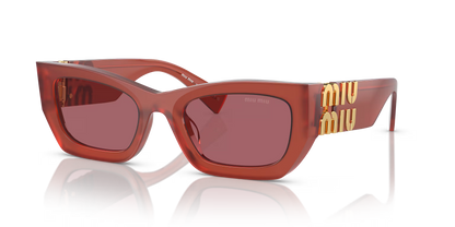 משקפי שמש מיו מיו אדום-סגול | MIU MIU MU 09WS Red-Violet