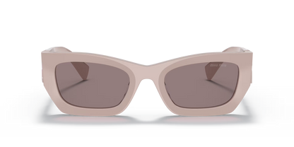 משקפי שמש מיו מיו ורוד-סגול | MIU MIU MU 09WS Runway Pink-Violet