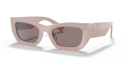 משקפי שמש מיו מיו ורוד-סגול | MIU MIU MU 09WS Runway Pink-Violet
