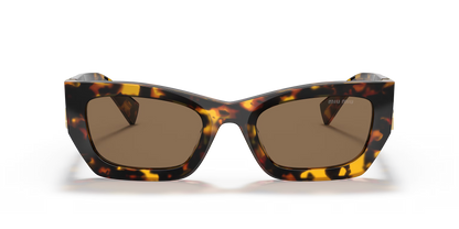 משקפי שמש מיו מיו צב-חום | MIU MIU MU 09WS Tortoise-Brown
