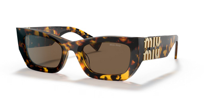 משקפי שמש מיו מיו צב-חום | MIU MIU MU 09WS Tortoise-Brown
