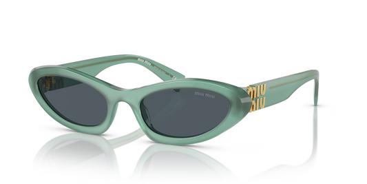 משקפי שמש מיו מיו כחול-אפור | MIU MIU MU 09YS Blue-Grey